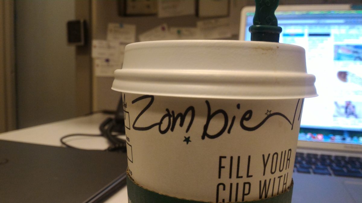 Zombie from Starbucks
