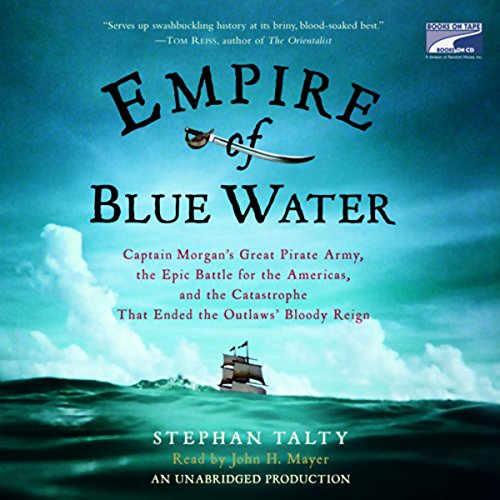 Empire of Blue Water audiobook cover